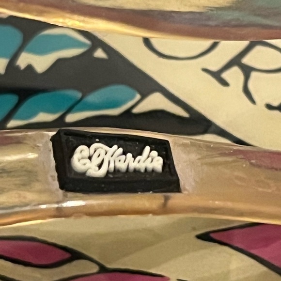 Ed Hardy Skull Jelly Thong Sandals Size 8 Women - Picture 4 of 5